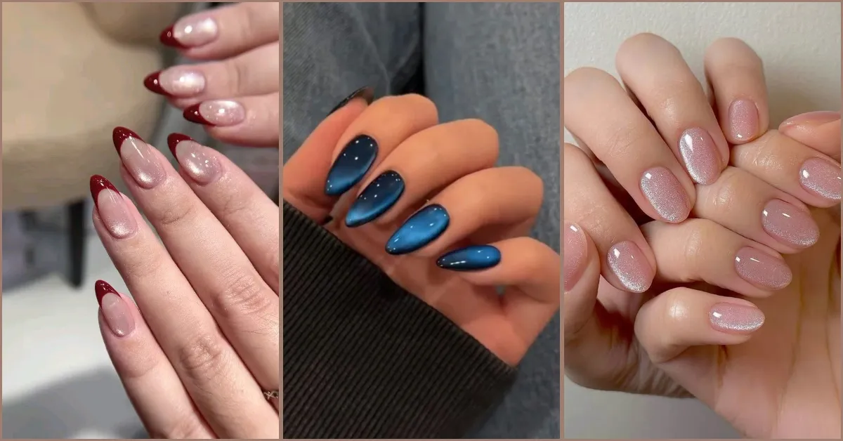 27 Striking Cat Eye Nail Art Designs That Slay Mode