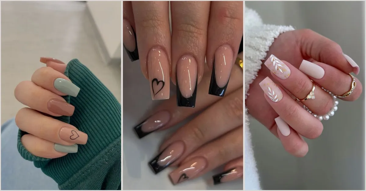 26 Elegant Coffin Natural Nail Designs You’ll Want to Try