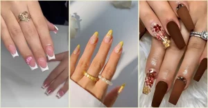 31 Striking Floral Nail Accents That Slay So On Point