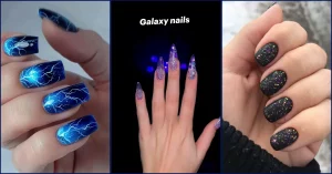 25 Bold & Bright Galaxy Nail Art Looks – Just Wow
