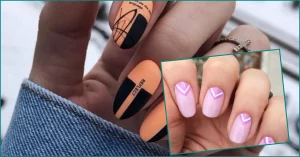 36 Geometric Nail Design Looks Make Effortlessly, Tap to See