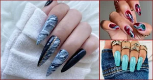 46 Marble Nail Art Ideas That Are Chic & On Point