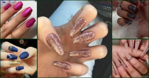 28 Matte Glitter Nails Ideas That Are Chic & So On Point