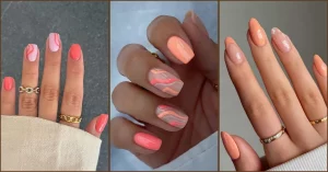 30 Peach Coral Nails Looks That Bring Chic, Soft Glam Vibes