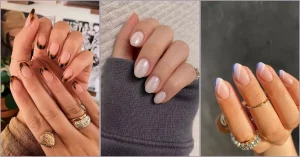 25 Eye-Catching Short Round Nail Designs That Slay Mode