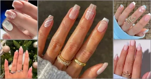 28 Snowflake French Tip Nail Designs, Nail The Winter Vibe