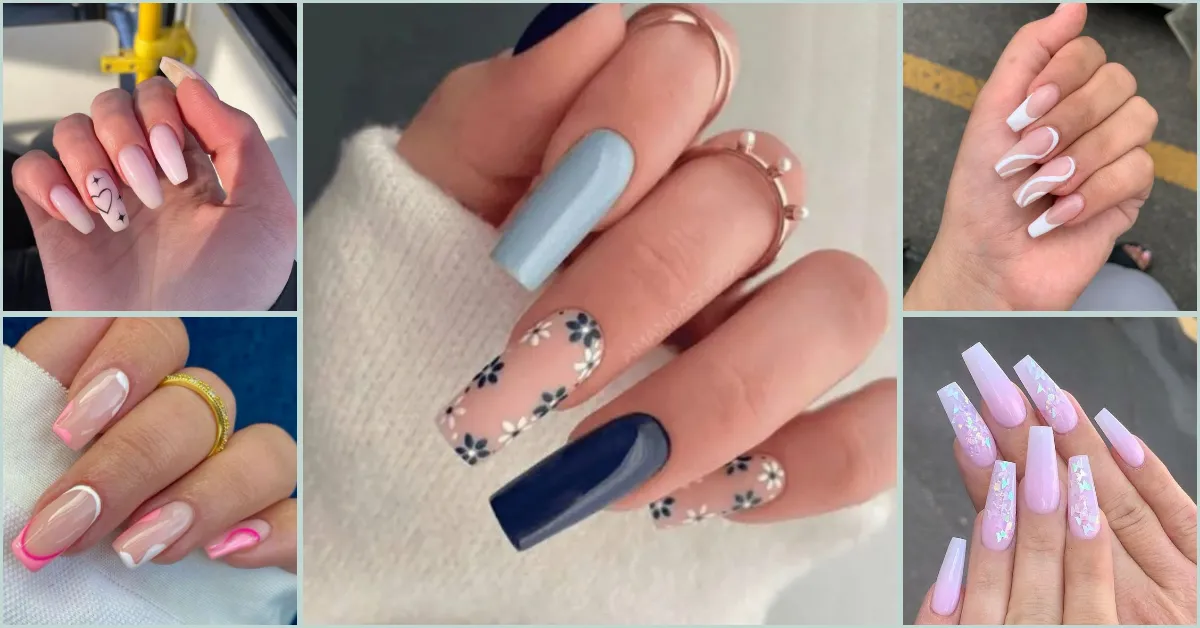 23 Eye-Catching Summer Nails Coffin Shape Ideas That Slay Mode