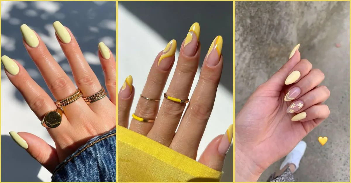 27 Summer Yellow Nails That Bring Bright Vibes—Your Vibe?