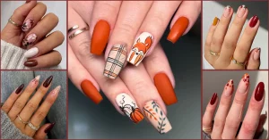 30 Eye-Catching Thanksgiving Nail Designs That Slay Mode