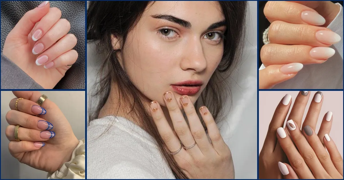 34 Chic Minimalist French Nails Perfect Match