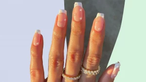 50 2025 Pastel Translucent Natural Nail Spark