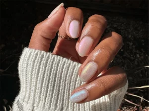 34 Chic Guide to 2025 Powdery Pearl Nails Style
