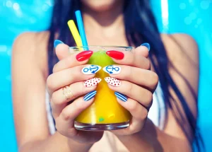 53 Fresh Ideas: Abstract Colorful Cool Nail Models 2025