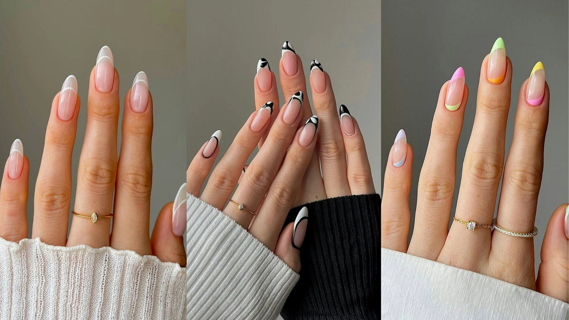 35 Soft Almond Nail Inspo Pastel Gradient For Summer