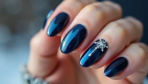 21 Stunning Almond Nails With Glass Accent Trends