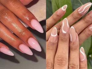 48 Gleaming Almond Nails With Neon Polish Trend