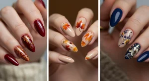 47 Vibrant Autumn Leaf 2025 Nail Design Fashion