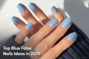 41 Brilliant Blue Galaxy Nail Art 2025 Trend