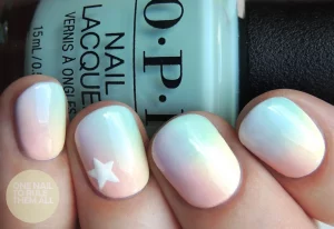 38 Blue Ombre Nails With Stars: Celestial Style Guide