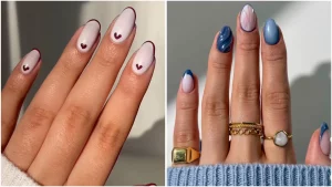 50 Chic Boho French Nail Style 2025 Sparkles Spring