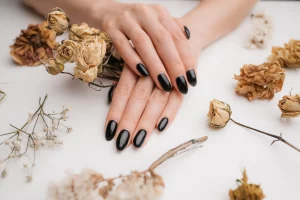 22 Glamorous Edgy Black Long Nail Trend Essentials