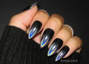 32 Sleek Edgy Black Nail Designs for Night Out