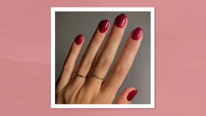 21 Chic Elegant Deep Red Nails Style for Every Occasion