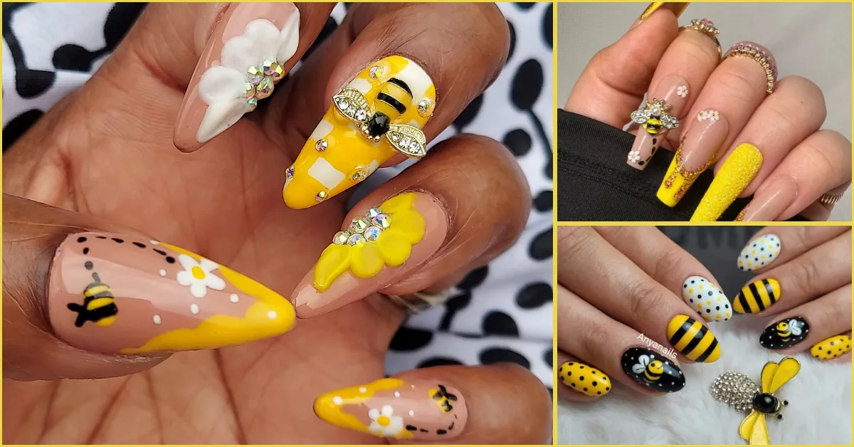 37 Radiant Golden bumblebee 2025 nails Spark Your Style