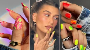 34 Gorgeous Red Fluorescent Nail Designs Come Alive
