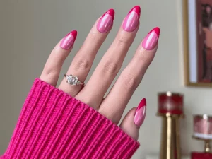 37 Hot Pink Nail Designs To Shine All Day