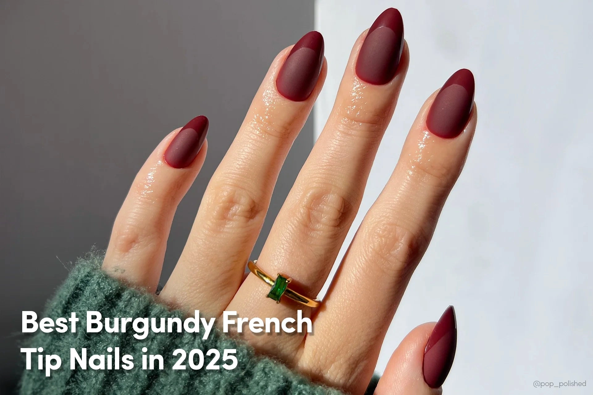 43 Sleek Maroon Minimalist Nails Ideas For Subtle Chic