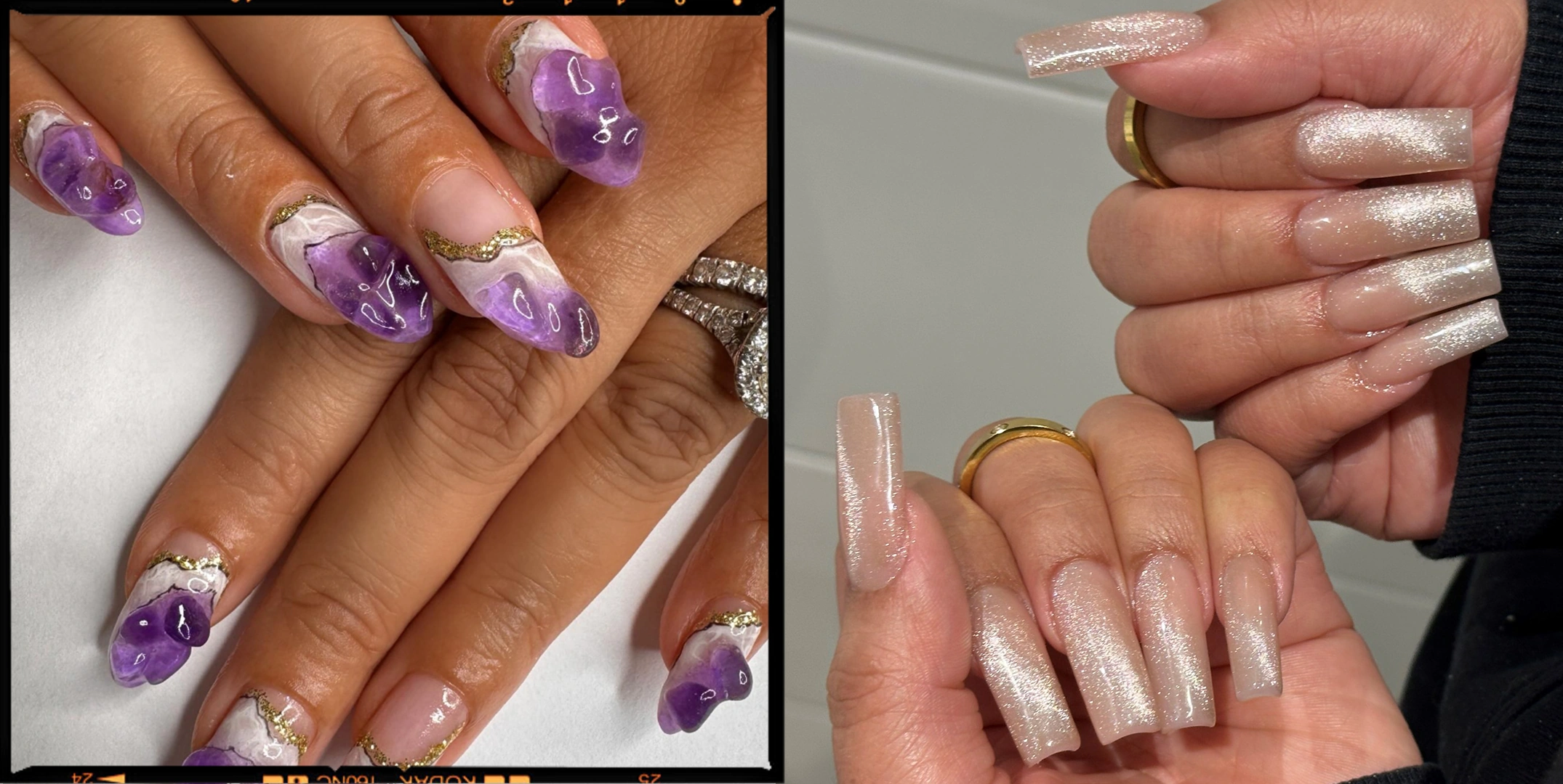 47 Glamorous Metallic Nail Trends 2025 – Shine On