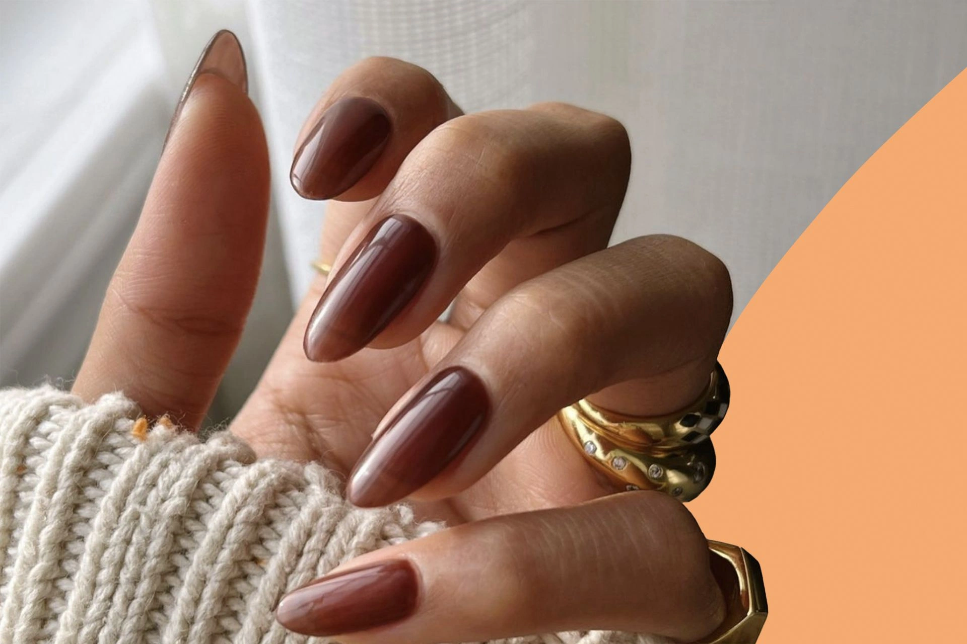 38 Bold Minimalist Maroon Nails Inspiration For Evening