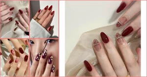 31 Nail Art Maroon Elegan Trends You’ll Love