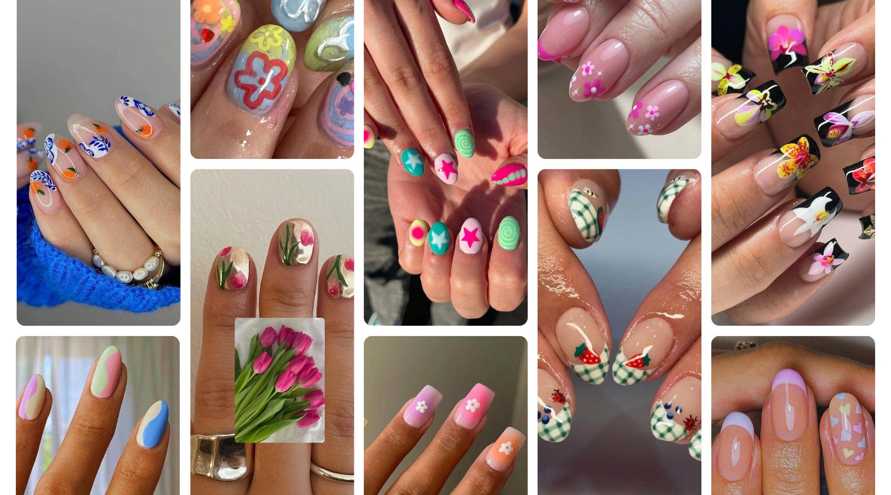 46 Sparkling Nail Designs Summer: Bright Beach Vibes