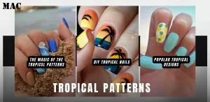 41 Lively Playful Tropical Nail Ideas For Summer