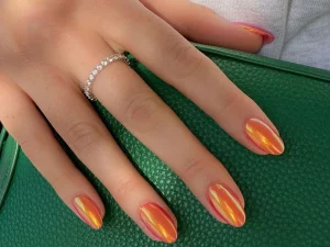 36 Brilliant Pumpkin Spice Nail Art 2025 Fall Trends