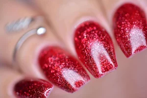 41 Red Glitter Nail Designs: Holiday Sparkle Ideas