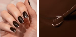 37 Chic Tranquil Satin Cacao Nails 2025 Look