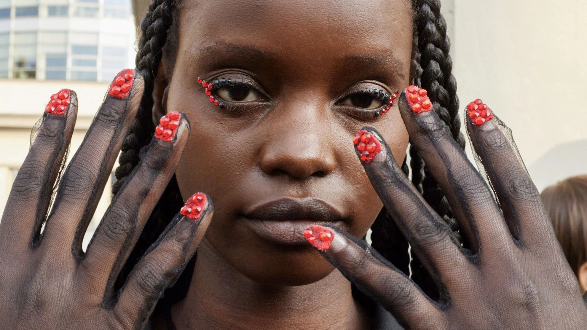 45 Chic Short Nail Minimalist Abstract Studs Trend