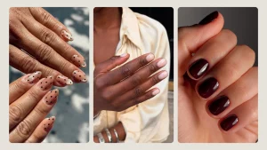 54 Trendy Simple Maroon Nail Trend 2025 Bright Look