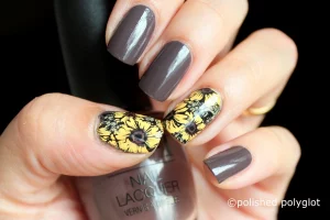 40 Stunning Sunflower Nail Art Designs For Summer