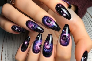 38 Vibrant Purple Marbled Nail Art: A Stunning Guide