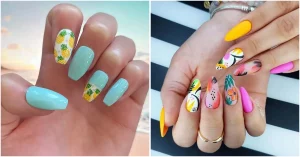 33 Lush Vibrant Tropical Summer Nails Trend Alert