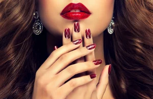 2025 Black Holographic Nail Models: New Glow Trends