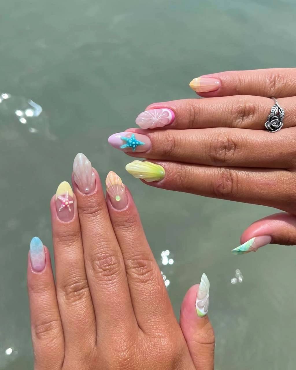 27 Radiant 2025 Holographic 3D Nail Creations: Shine