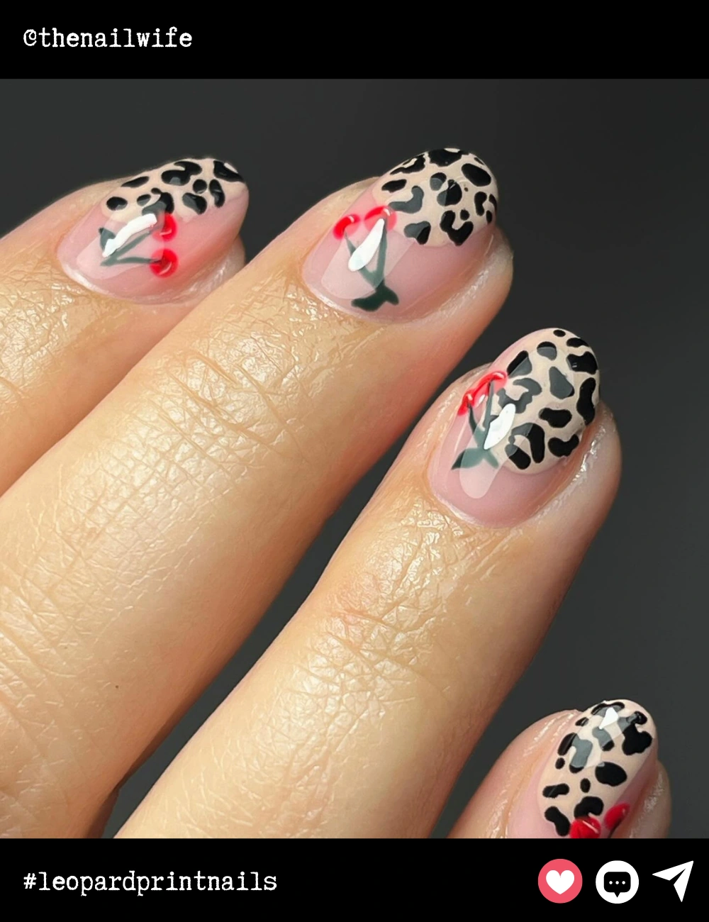 2025 Leopard Print 3D Nail Art