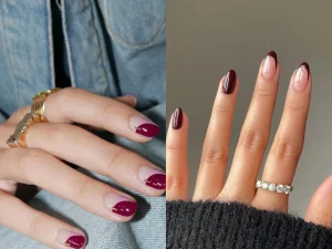 39 Glamorous 2025 Maroon Glitter Nails for Every Event