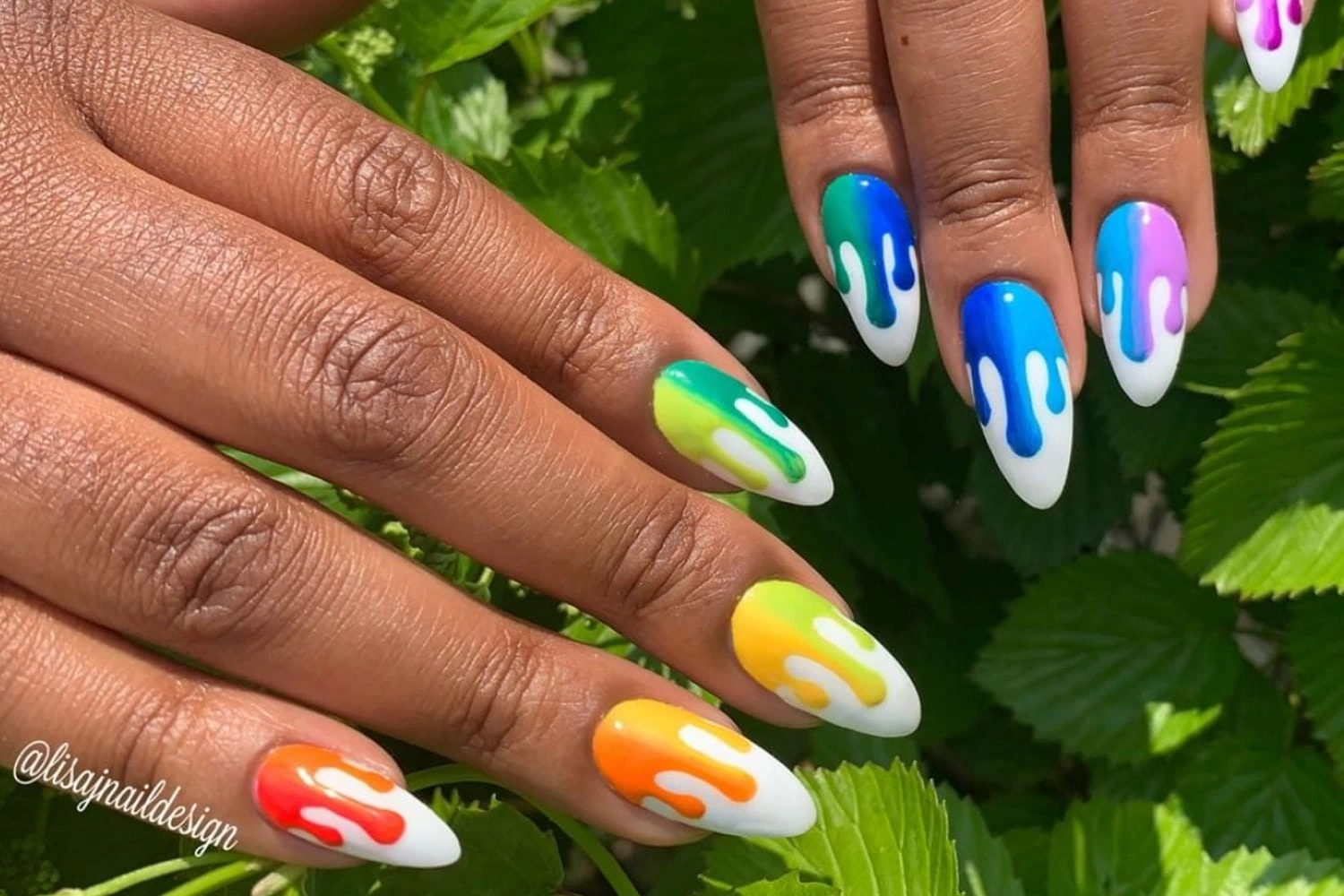 25 Gleaming 2025 Pride Flag Nail Art Trend Sparkle!