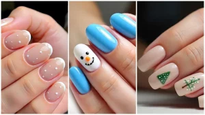 2025 Snowflake Themed Gel Nails: Winter Brilliance